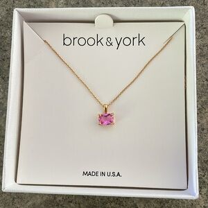Brook & York October Emila Birthstone Pendant